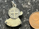 24WIL - Médaille Religieuse Saint Benoit Sancta Benedictus - Autres & Non Classés