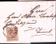 1851 AUSTRIA Kr.6 Su Lettera Completa Di Testo Innsbruck (28.11) - Sonstige & Ohne Zuordnung