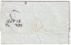 Lombardo Veneto-1851 15c. (3 Con Grinza Per Applicazione) Su Lettera Completa Te - Lombardo-Vénétie