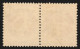 N°26A Paire, 2c Rouge-brun, Type I, Oblitéré GC 2219 MARIGNANE Indice 7 - TB - 1863-1870 Napoléon III Lauré