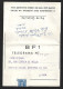 Christmas Telegram With Obliteration Radio Marconi 1955. Dumb. Cow. Kersttelegram Vernietiging Radio Marconi. Stom. Koe - Noël