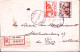 1947-BULGARIA Busta Raccomandata Pyce (12.12) Per L'Olanda Affrancata PA 6 E 8 - Autres & Non Classés