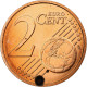 France, 2 Euro Cent, BU, 2002, MDP, Cuivre Plaqué Acier, FDC, KM:1283 - France