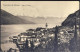 1922-"Lago Di Como Panorama Di Bellagio"viaggiata,annullo Natante Como Colico 27 - Como