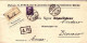 1946-Imperiale Senza Fasci Lire 10 Su Piego Raccomandato Chieri (7.06) - Storia Postale