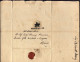 1836-Stato Pontificio Lettera Dal Bollo Con Stemma NETTA DENTRO E FUORI E Sigill - 1. ...-1850 Prefilatelia