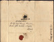 1836-Stato Pontificio Lettera Dal Bollo Con Stemma NETTA DENTRO E FUORI E Sigill - 1. ...-1850 Prephilately