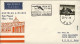 1958-Finlandia Cat.Pellegrini N.859 Euro 85, I^volo AUA 1 Vienna Roma Del 28 Giu - Lettres & Documents