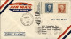 1950-U.S.A. Aerogr.TWA Non Catalogato Dal Pellegrini, I^volo Detroit (air Mail F - Otros & Sin Clasificación