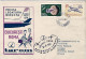 1965-Romania Tarom I^volo Diretto Bucarest (Bucharest) Roma Del 9 Luglio - Cartas & Documentos
