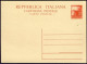 1947-cat.Filagrano Euro 1400,cartolina Postale Nuova L.20 Fiaccola Democratica " - Stamped Stationery
