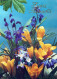 FLOWERS Vintage Postcard CPSM #PAR089.GB - Flores