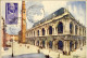 1952-affr. L.20 Palladio Su Cartolina Tipo Maximum Vicenza La Piazza Dei Signori - 1946-60: Marcophilia