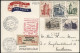 1951-Holland Nederland Olanda Cartolina Raccomandata Commemorativa Per Il Giubil - FDC