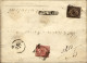 1877-raccomandata Affr. 30c.bruno+40c.rosa Carminio Vittorio Emanuele II Tiratur - Marcophilie
