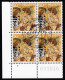 PRO/J. COLLECTION 4xBLOCS DE 4 OBLITERES 1er/J.24.11.1989.C/S.B.K. Nr:J311/14. Y&TELLIER Nr:1333/36. MICHEL Nr:1405/08. - Used Stamps