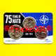 Nederland - Pays-Bas - 5 Cent,20 Cent En 50 Cent 2024 In Blister.(75 Jaar Nato) - Paises Bajos