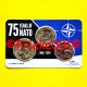 Nederland - Pays-Bas - 5 Cent,20 Cent En 50 Cent 2024 In Blister.(75 Jaar Nato) - Netherlands