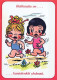 NIÑOS HUMOR Vintage Tarjeta Postal CPSM #PBV421.ES - Cartoline Umoristiche