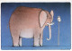 ELEFANTE Animales Vintage Tarjeta Postal CPSM #PBS745.ES - Éléphants