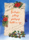 Feliz Año Navidad Vintage Tarjeta Postal CPSM #PBN439.ES - Neujahr