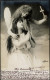 FEMME & L’ANGE 1902 "La Charité - L’Espérance" Lot De 2 Cartes Postales - Donne