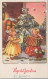 ÁNGEL NAVIDAD Vintage Tarjeta Postal CPSMPF #PAG709.ES - Engel