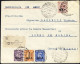 1946-M.E.F. Raccomandata Da Asmara Affrancata Con 2 + 2.5 + 3 + 6 P. (un Francob - Occ. Britanique MEF