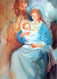 Vierge Marie Madone Bébé JÉSUS Noël Religion Vintage Carte Postale CPSM #PBB919.FR - Virgen Mary & Madonnas