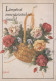 FLEURS Vintage Carte Postale CPSM #PAS658.FR - Fiori