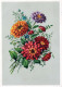 FLEURS Vintage Carte Postale CPSM #PAR333.FR - Fiori