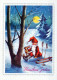 PÈRE NOËL NOËL Fêtes Voeux Vintage Carte Postale CPSM #PAK400.FR - Santa Claus