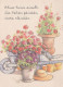 FLOWERS Vintage Ansichtskarte Postkarte CPSM #PBZ462.DE - Blumen