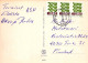 FISCH Tier Vintage Ansichtskarte Postkarte CPSM #PBS888.DE - Pesci E Crostacei