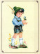 KINDER KINDER Szene S Landschafts Vintage Postal CPSM #PBT021.DE - Escenas & Paisajes