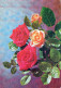 FLOWERS Vintage Ansichtskarte Postkarte CPSM #PAS535.DE - Blumen