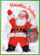 WEIHNACHTSMANN SANTA CLAUS WEIHNACHTSFERIEN Vintage Postkarte CPSM #PAJ617.DE - Santa Claus