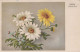 FIORI Vintage Cartolina CPA #PKE517.IT - Flowers