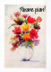FIORI Vintage Cartolina CPSM #PBZ463.IT - Flores