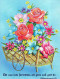 FIORI Vintage Cartolina CPSM #PBZ103.IT - Bloemen