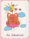 CONIGLIO Animale Vintage Cartolina CPSM #PBR177.IT - Otros & Sin Clasificación