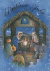 Vergine Maria Madonna Gesù Bambino Natale Religione Vintage Cartolina CPSM #PBP886.IT - Vergine Maria E Madonne