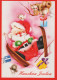 BABBO NATALE Buon Anno Natale Vintage Cartolina CPSM #PBL062.IT - Kerstman
