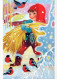 Buon Anno Natale BAMBINO Vintage Cartolina CPSM #PAW764.IT - Año Nuevo