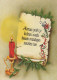 Buon Anno Natale BELL Vintage Cartolina CPSM #PAV348.IT - Año Nuevo