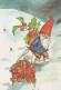 Buon Anno Natale GNOME Vintage Cartolina CPSM #PAU432.IT - Año Nuevo