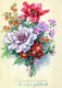 FIORI Vintage Cartolina CPSM #PAR214.IT - Bloemen