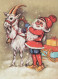 BABBO NATALE Natale Vintage Cartolina CPSM #PAJ895.IT - Kerstman