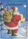 BABBO NATALE Natale Vintage Cartolina CPSM #PAJ550.IT - Kerstman