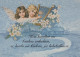 ANGELO Buon Anno Natale Vintage Cartolina CPSM #PAH025.IT - Engel